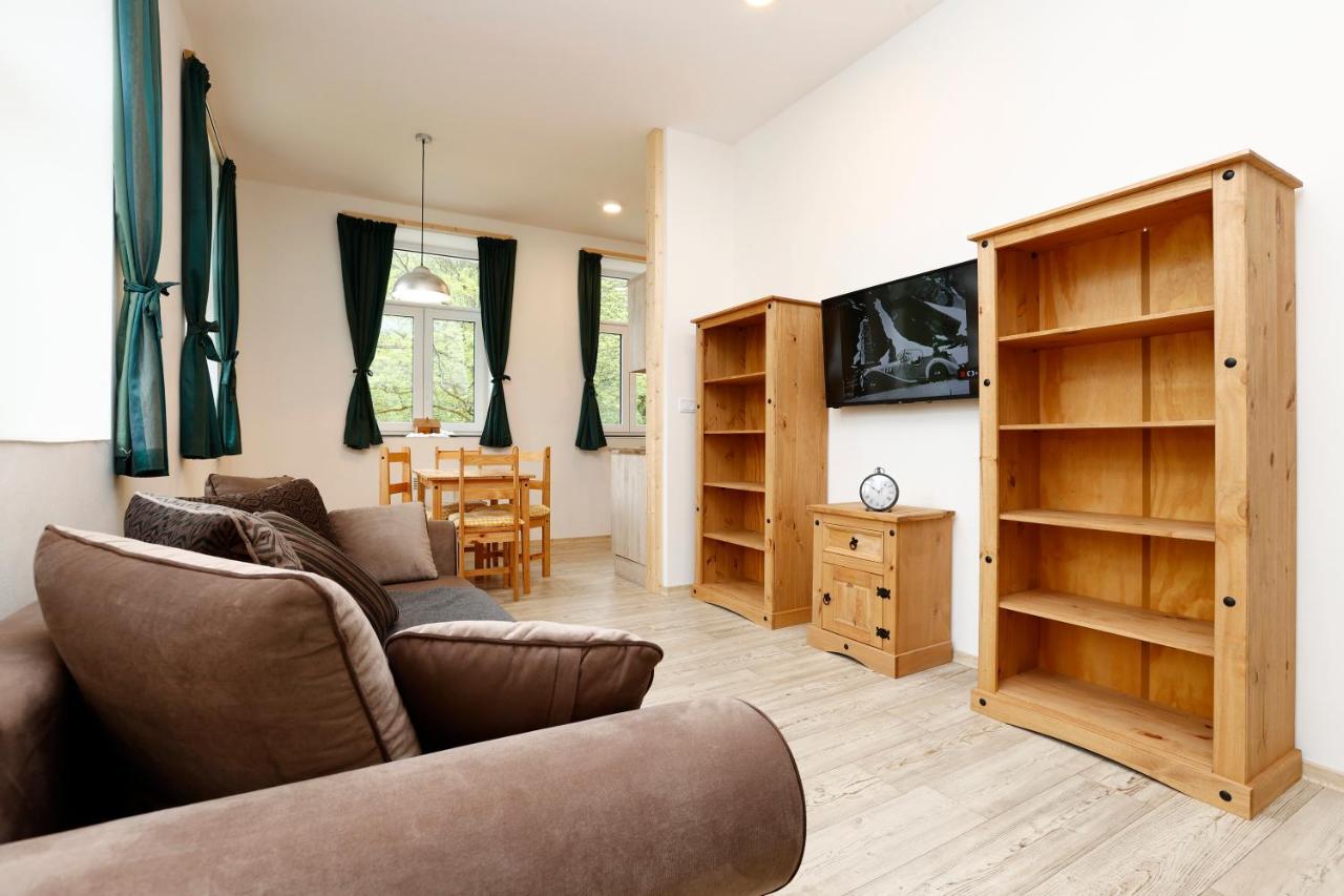 Apartmány pod Mariánskými schody Albrechtice v Jizerskych horach Exteriér fotografie